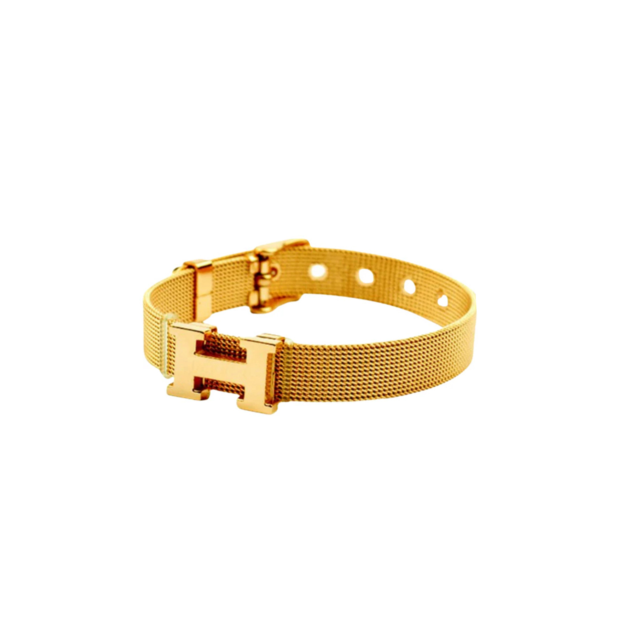 H**mes h belt bracelet
